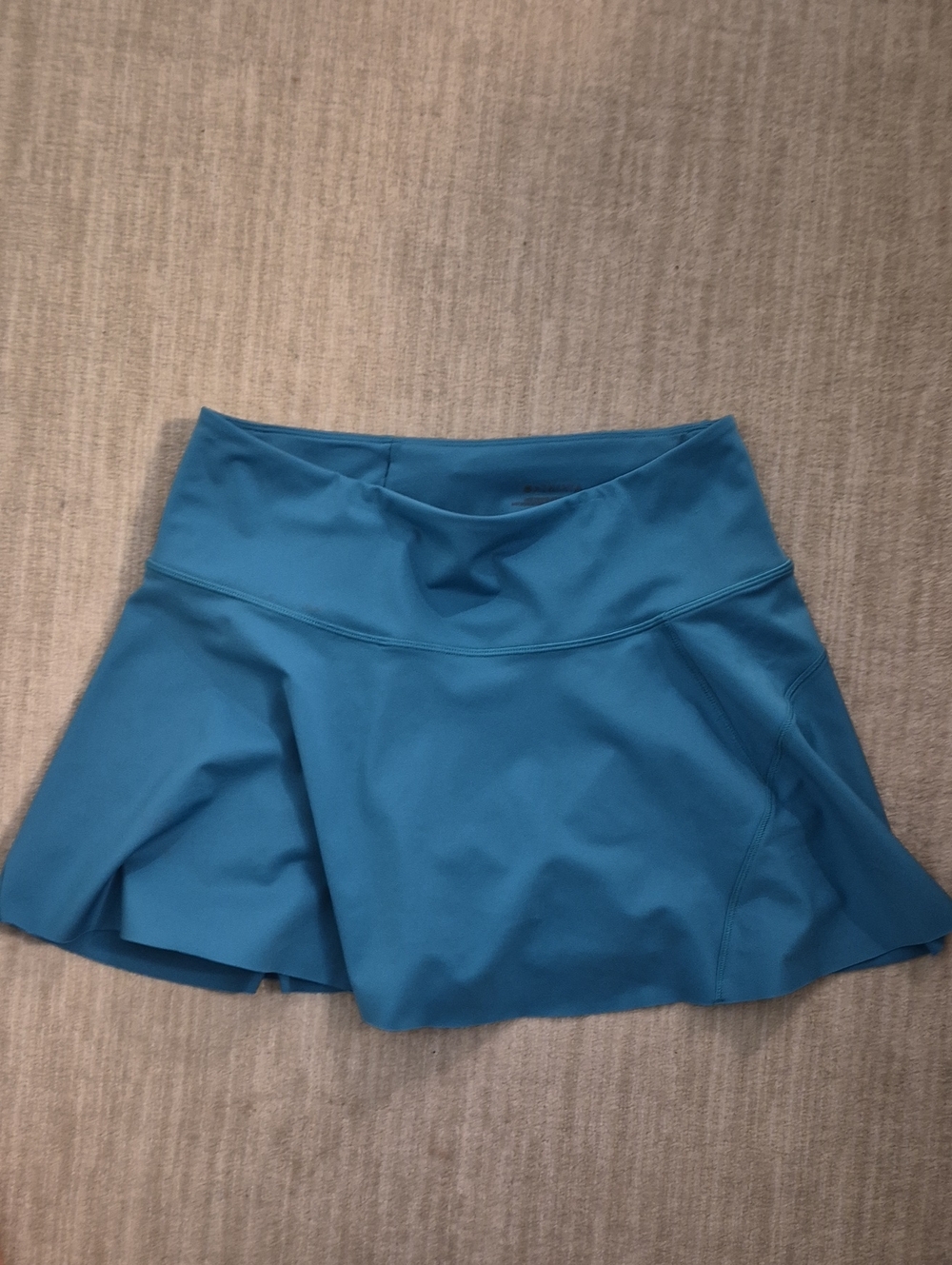 Athleta Teal Performance Tennis Skirt with Built-In Liner